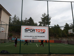 HER OKULA BİR SPOR SAHASI