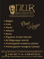 ONUR ORGANİZASYON AÇILDI
