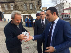 Kaymakam Kandil Simidi Dağıtarak Kandil Kutladı