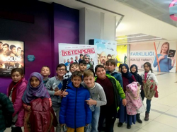 Öğrenciler Sinemayla Buluştu