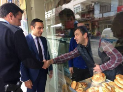 Kaymakam Kandil Simidi Dağıtarak Kandil Kutladı