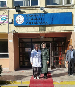 BAYAN MÜDÜR İŞ BAŞINDA