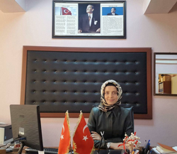 BAYAN MÜDÜR İŞ BAŞINDA
