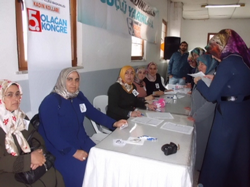 AK Parti Kadın Kolları Olağan Kongresi Yapıldı