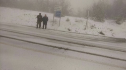 Burası Kazgıran…Akşam Saatlerinde Kar Yağışı