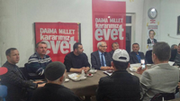 AK PARTİ TARAKLI TEŞKİLATI ALBALLAR MAHALLESİ’NDE ÇALIŞMALARINI SÜRDÜRÜDÜ