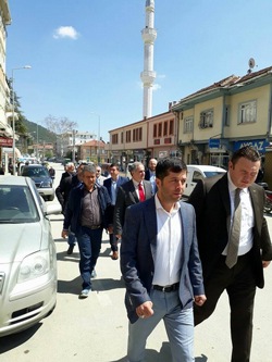MHP liler Taraklı’da Esnaf Ziyareti Yaptı: