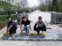 Taraklı’da Parke Çalışması