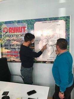 AYKUT GAYRİMENKUL OFİSİ AÇILDI
