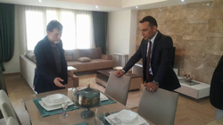 Kaymakam Cihat Koç Paşalar Konalarıni Ziyaret Etti