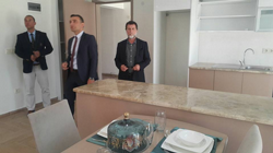 Kaymakam Cihat Koç Paşalar Konalarıni Ziyaret Etti