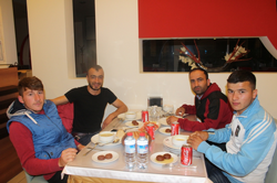 AKİF YILMAZ TESİSLERİ TARAKLISPOR’U AĞIRLADI