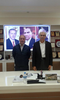 Komşu Başkandan Ziyaret