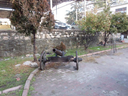 TARİHİ TOP YENİ YERİNDE