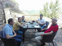 Özkaraman Kahvaltıda Haberciler ile Biraraya Geldi.