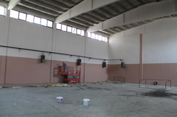Ve Sporsalonu Onarılıyor