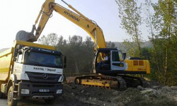 TARAKLI'DA ÇEVRE YOLU YAPIMINA BAŞLANDI