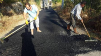 Taraklı Esenyurt Mahallesi’nde Asfalt Çalışması