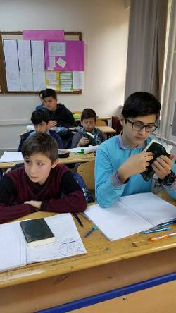 Müftü Güneş Meal ve Çocuk Takvimi Dağıtımı
