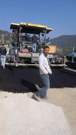 Taraklı Termal Çevre Yolunda Asfalt Çalışmaları Başladı