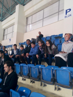 Öğrenciler Basket Maçında