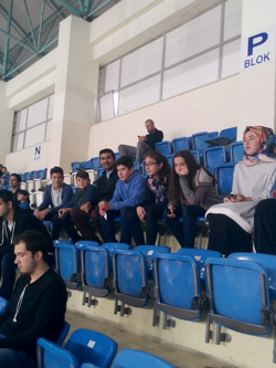 Öğrenciler Basket Maçında