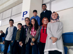 Öğrenciler Basket Maçında