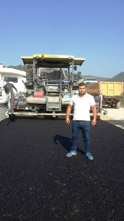 Taraklı Termal Çevre Yolunda Asfalt Çalışmaları Başladı
