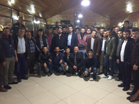 AK Parti İlçe Teşkilatı Gençlerle Yemekte Buluştu
