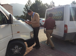Okul Servis Araçlarına Denetim.