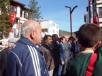 ÇELENK SUNMA TÖRENİ YAPILDI