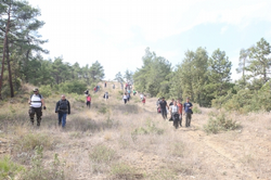 Kayaboğazı Parkurunda Doğa Yürüyüşü