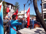 ÇELENK SUNMA TÖRENİ YAPILDI
