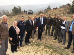 TARAKLI’DA DA FİDANLAR TOPRAKLA BULUŞTURULDU