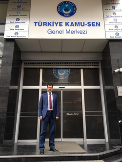 Volkan Hedef Ankara’da Destek Turlarında