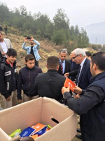TARAKLI’DA DA FİDANLAR TOPRAKLA BULUŞTURULDU