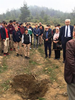 TARAKLI’DA DA FİDANLAR TOPRAKLA BULUŞTURULDU