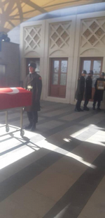 Askeri Törenle Uğurlandı