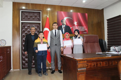Kaymakam Dağlı’dan Ödül