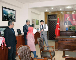 Kaymakam Dağlı’dan Ödül
