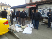 Yılbaşı hindileri pazarda görücüye çıktı