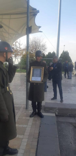 Askeri Törenle Uğurlandı