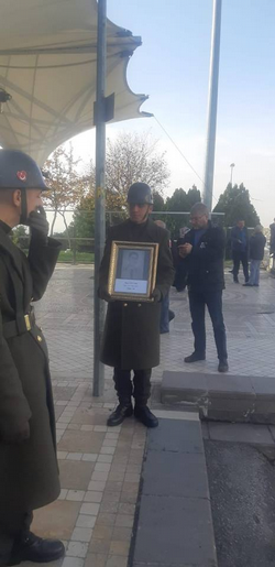 Askeri Törenle Uğurlandı