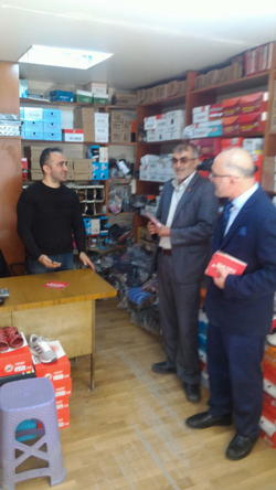 SP'den Esnaf Ziyareti...