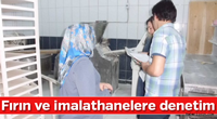 TARAKLI’DA FIRIN VE İMALATHANELERE DENETİM