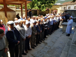 Şehit Filistinliler için Sela Okundu Gıyabi Cenaze Namazı Kılındı