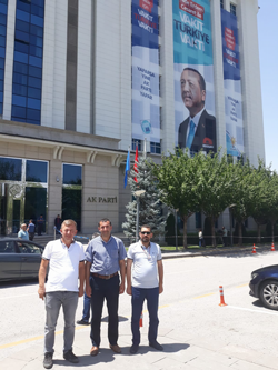 AK PARTİ TARAKLI İLÇE TEŞKİLATI SOLUĞU ANKARA’DA ALDI