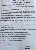 15 Temmuz