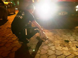 İtfaiyeden Gece Yarısı Yavru Köpek Kurtarma Operasyonu