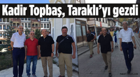 Kadir Topbaş, Taraklı’yı Gezdi